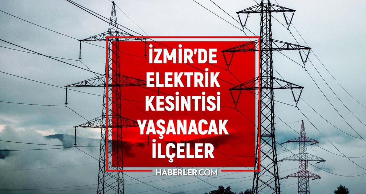 27 Eylül İzmir GEDİZ elektrik kesintisi! GÜNCEL KESİNTİLER! İzmir'de elektrik ne zaman gelecek?