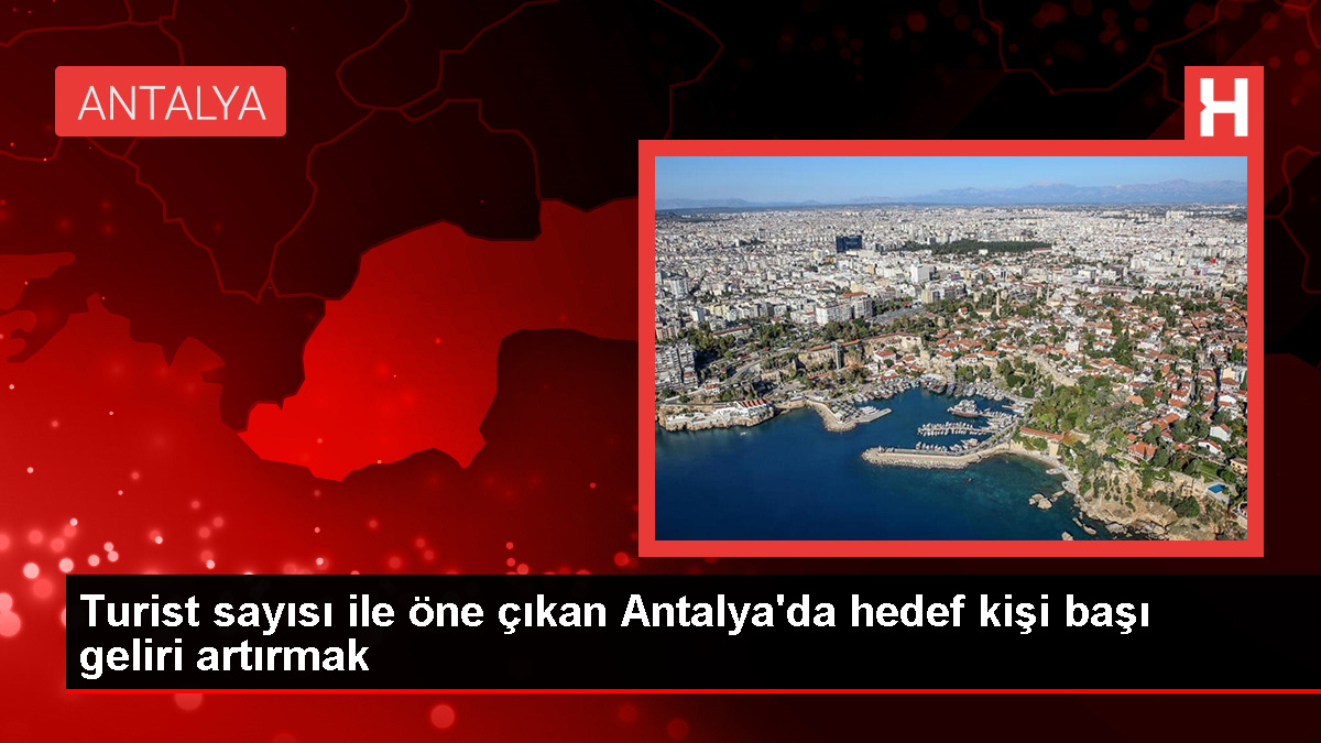 Antalya'da Turizm Hareketliliği Devam Ediyor