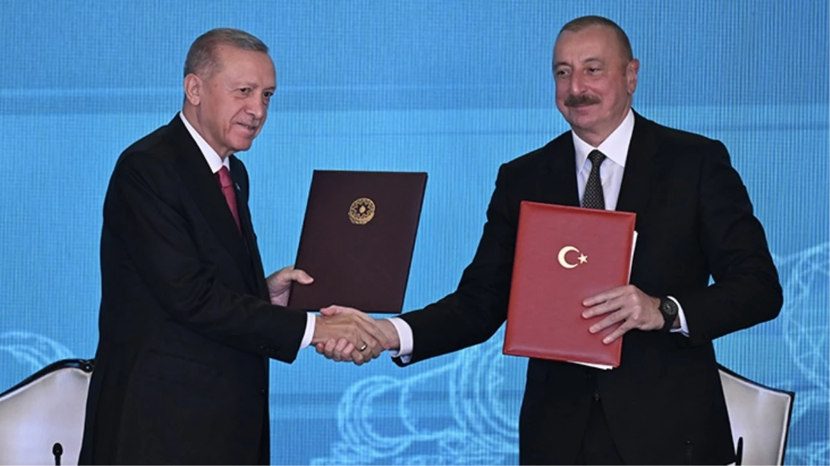 Cumhurbaşkanı Erdoğan Nahçıvan'da! Azerbaycan'la 3 anlaşma imzalandı