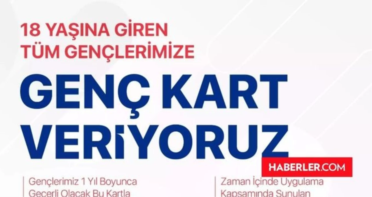 GENÇ KART başvuru nasıl, nereden yapılır, ne işe yarar? Genç Kart başvuru sitesi!