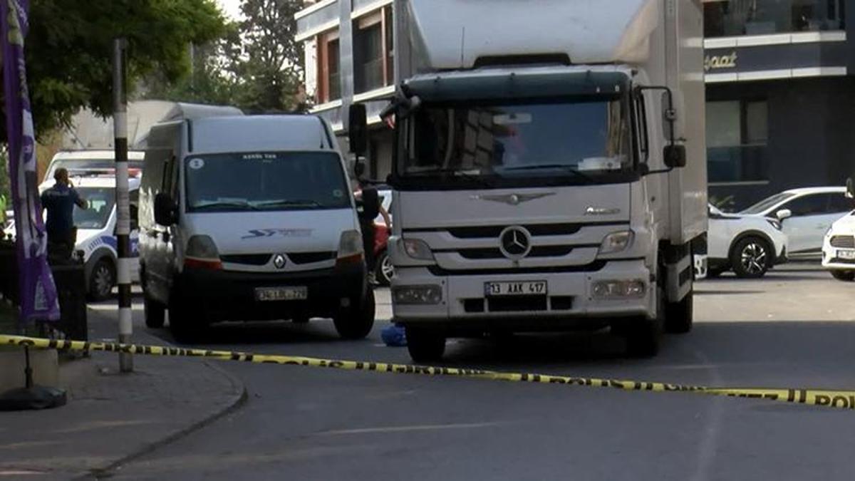 İstanbul'da feci olay! Marketten çıkan kadın kamyonun altında kalarak hayatını kaybetti