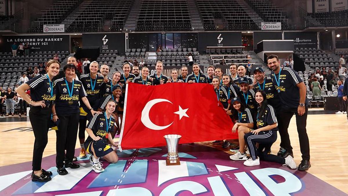 Kadın basketbolda Fenerbahçe'nin gurur tablosu