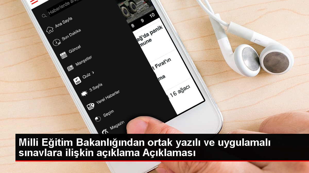 Milli Eğitim Bakanlığından ortak yazılı sınavlarla ilgili açıklama