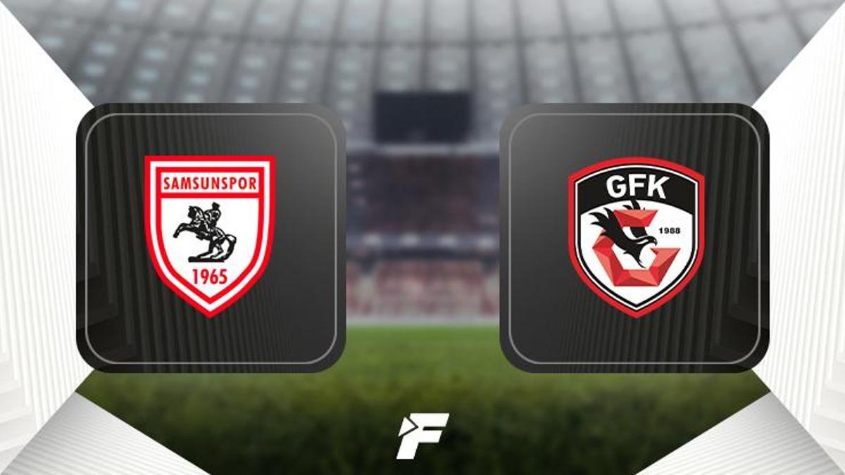 Samsunspor - Gaziantep FK maçı (CANLI)