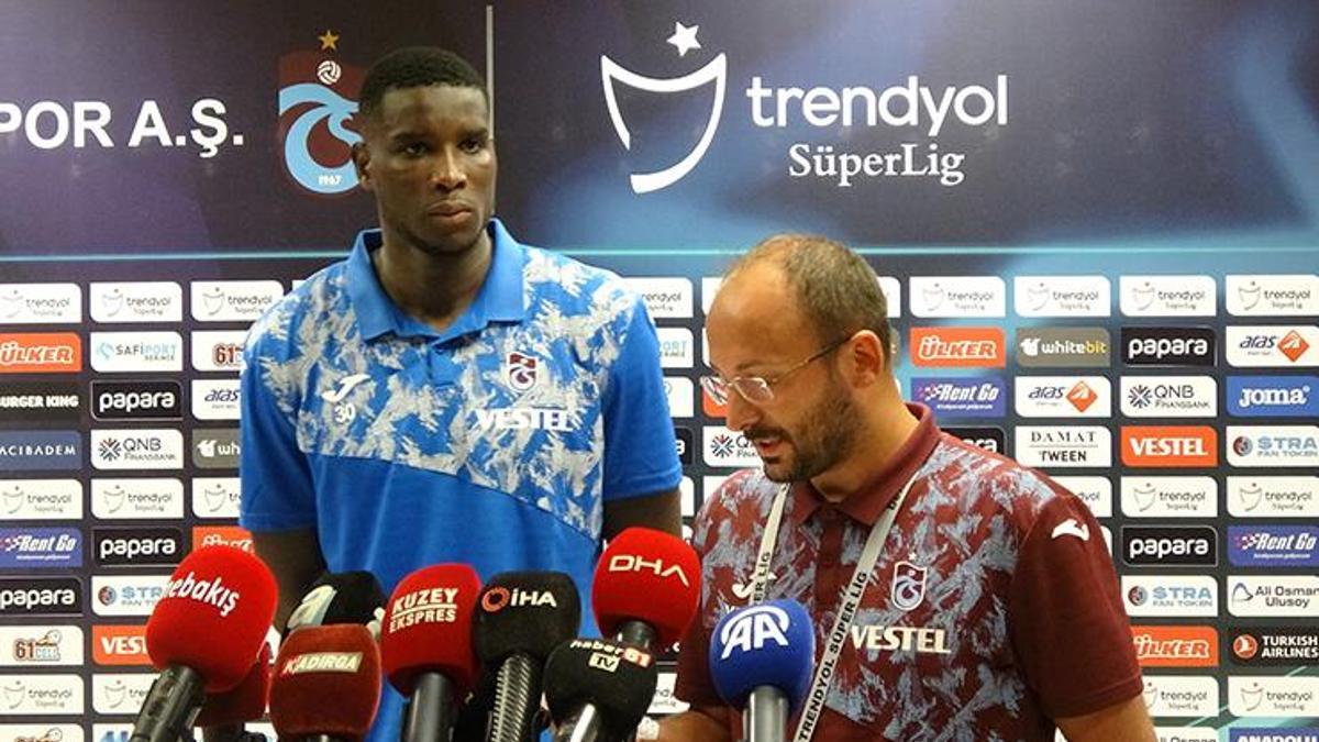 Trabzonspor'da Paul Onuachu çok mutlu!