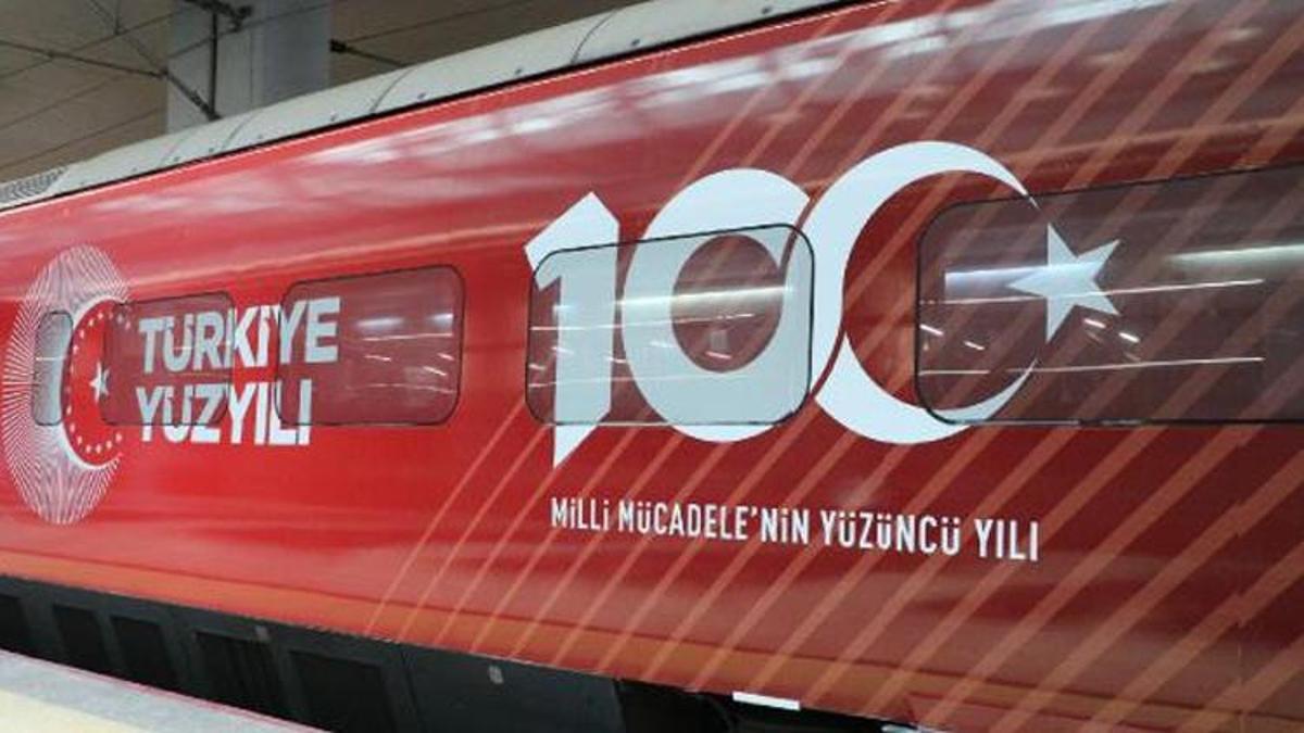 100'üncü yıl treni İstanbul'a hareket etti