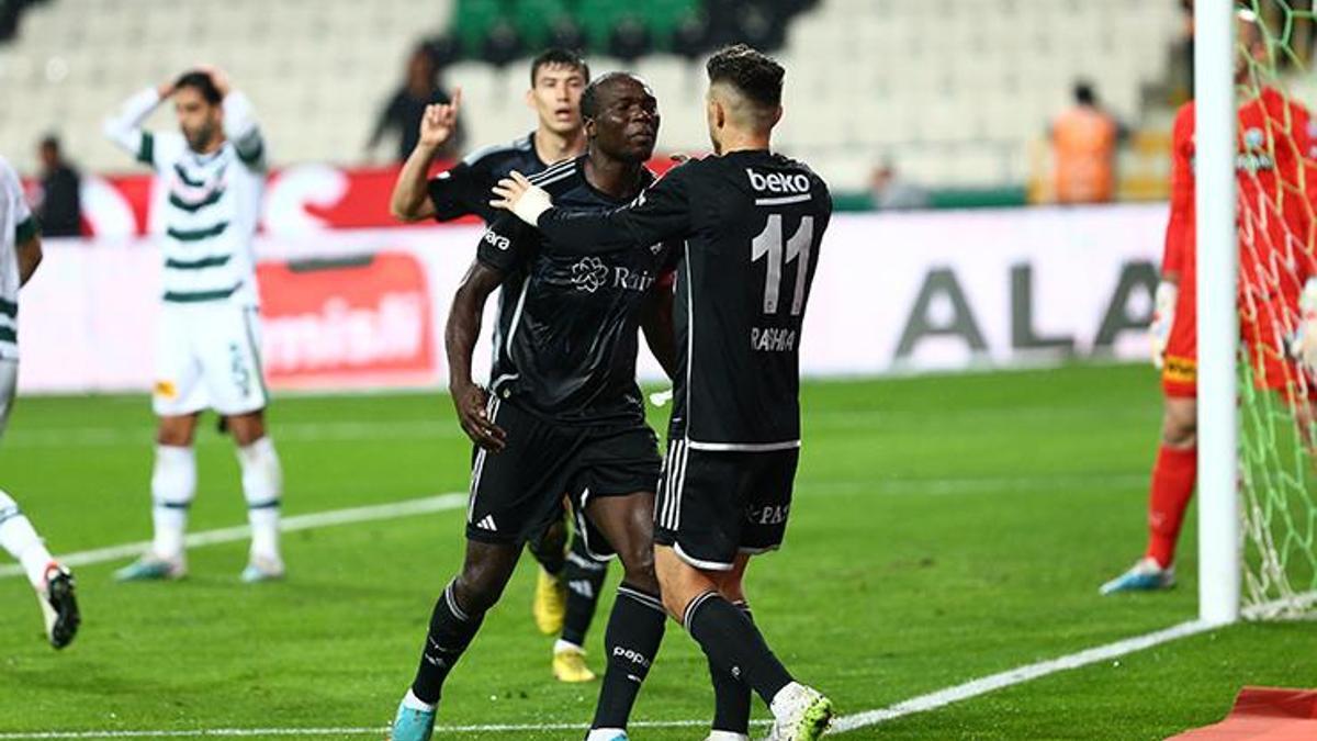 (ÖZET) Konyaspor-Beşiktaş maç sonucu: 0-2 | Kartal'ın deplasman kâbusu sona erdi