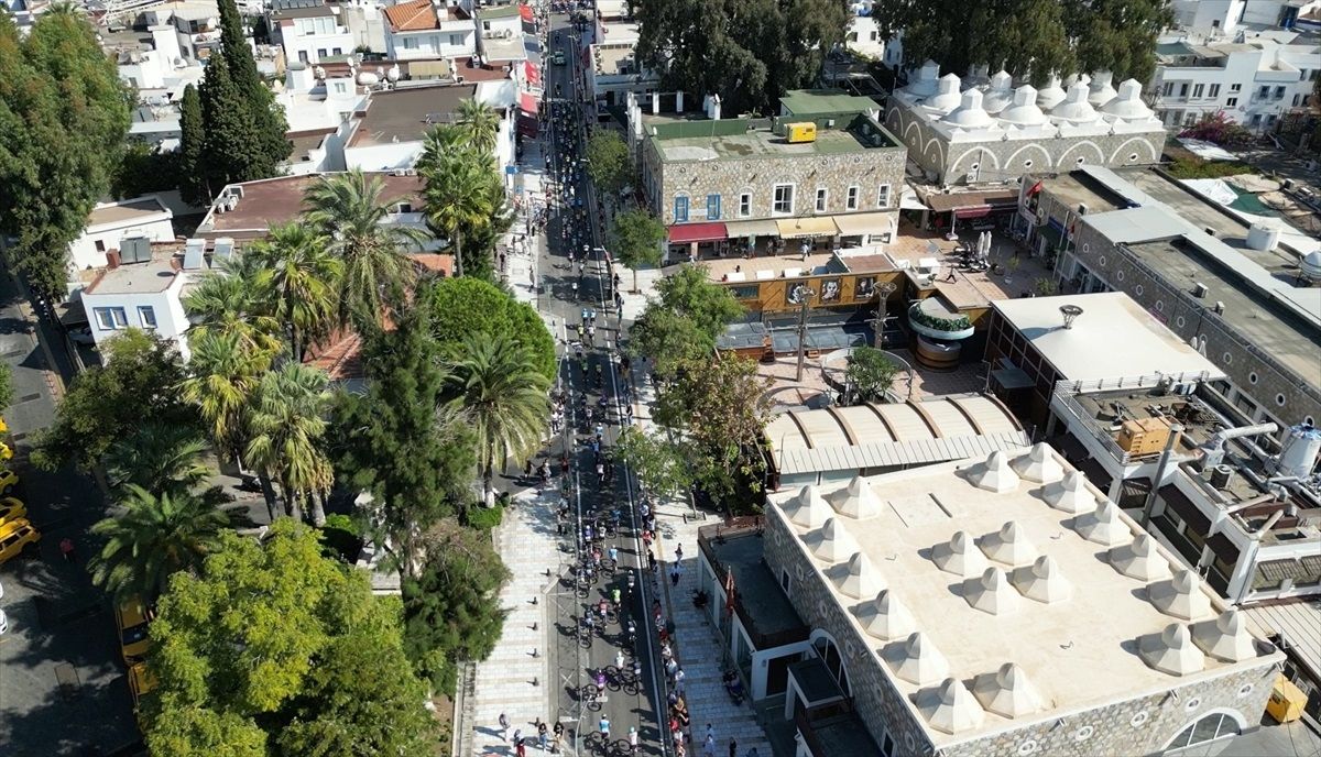 58. Cumhurbaşkanlığı Türkiye Bisiklet Turu'nun Bodrum-Selçuk etabı başladı