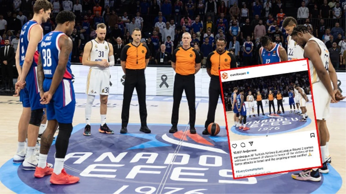 Anadolu Efes'ten "saygı duruşu" açıklaması: Paylaşımın kaldırılması sağlanmıştır