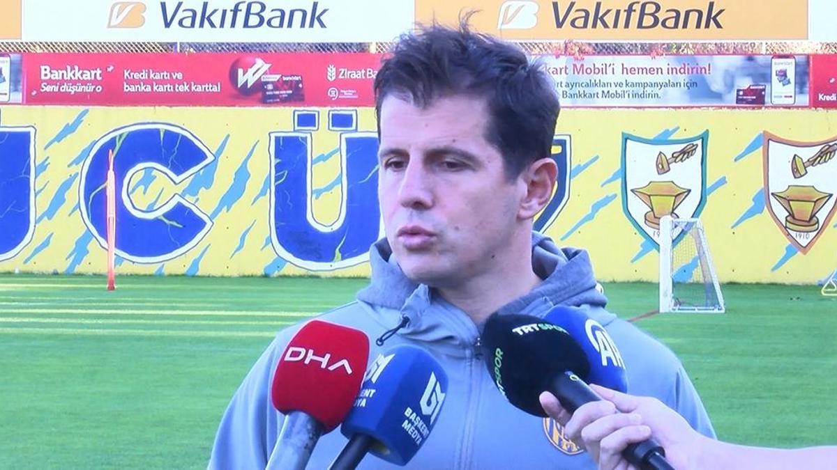 Ankaragücü Teknik Direktörü Emre Belözoğlu: Milli takıma gidecek oyuncu sayısını arttırmak en büyük isteğimiz