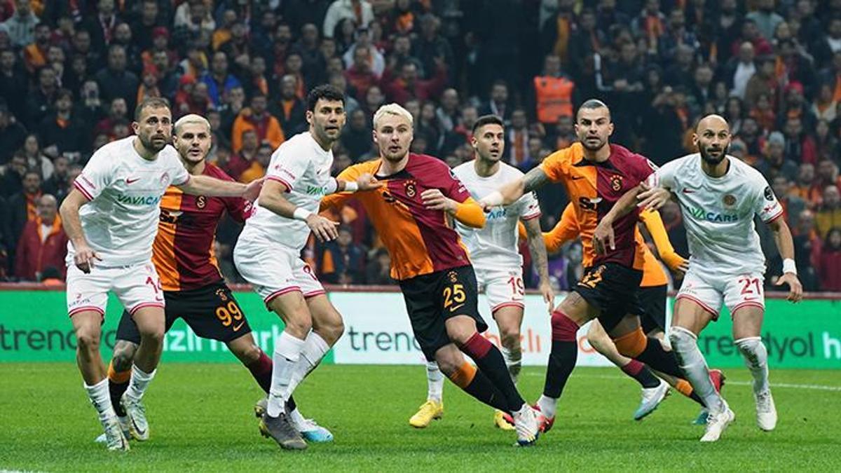 Antalyaspor ile Galatasaray 55. kez karşı karşıya