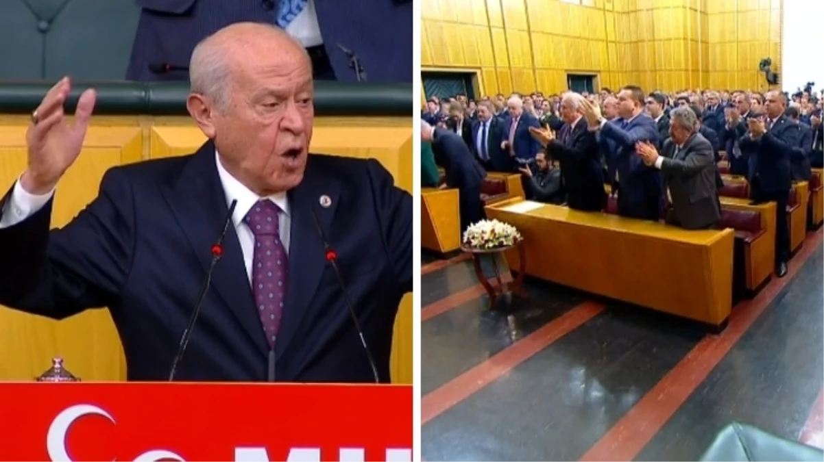 Bahçeli'nin "Gazze'ye önden sen git" diyenlere verdiği yanıt parti grubunu ayağa kaldırdı