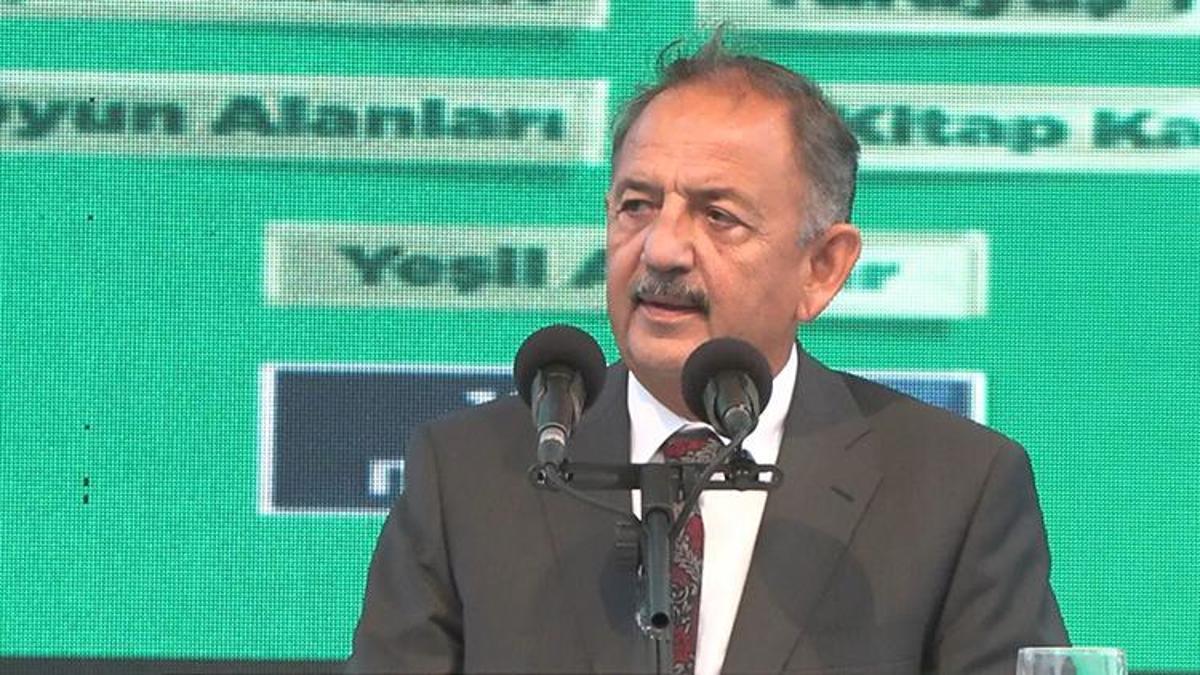 Bakan Özhaseki: Parkları sadece yeşil alan olarak görmek doğru değil