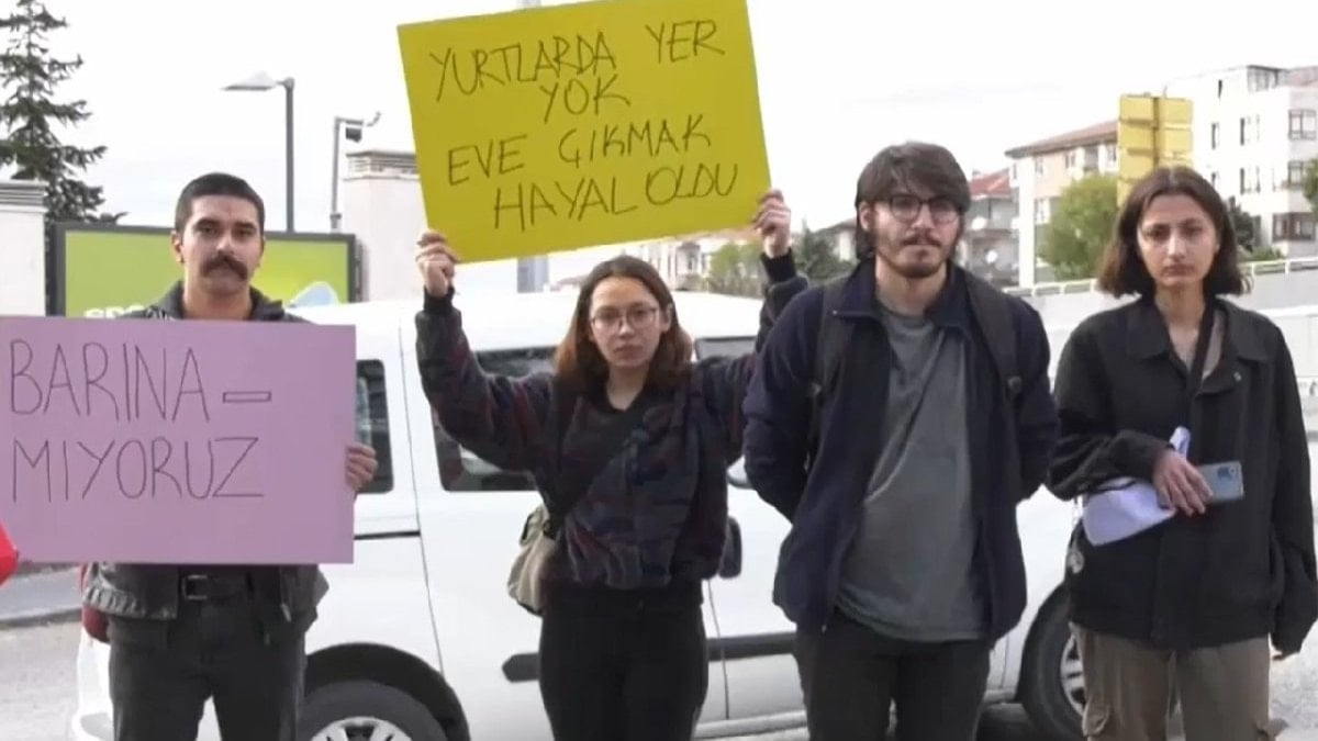 Barınamayan öğrencilerden bakanlığa rapor