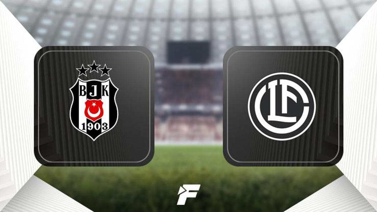 Beşiktaş-Lugano maçı (CANLI) BJK UEFA Konferans Ligi maçı canlı skor ve canlı anlatım