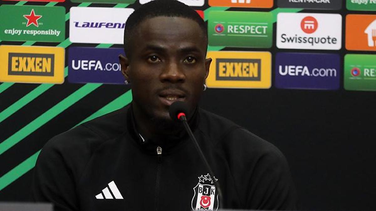 Beşiktaş'ta Eric Bailly'den Şenol Güneş'e mesaj