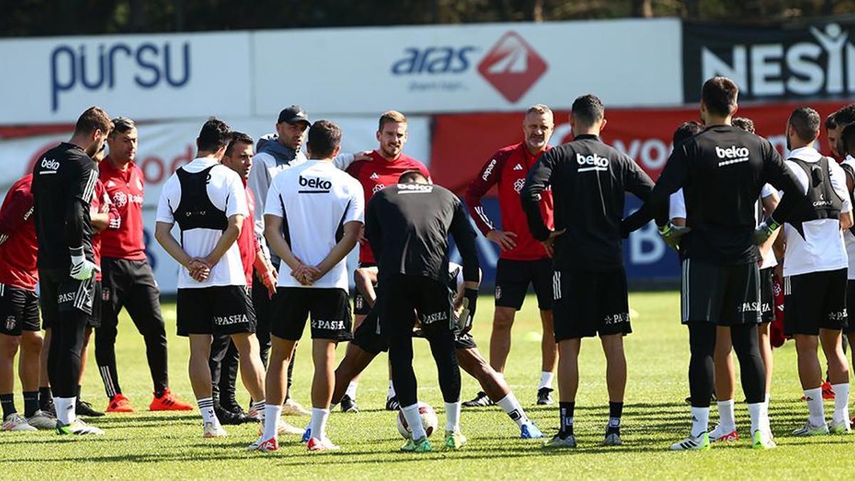 Beşiktaş'ta Galatasaray derbisi öncesi sevindiren gelişme! Yıldız oyuncu çalışmalara damga vurdu...