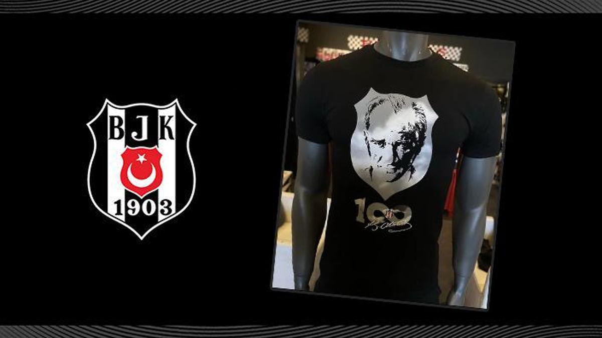 Beşiktaş'tan Cumhuriyetimizin 100. yılına özel tişört