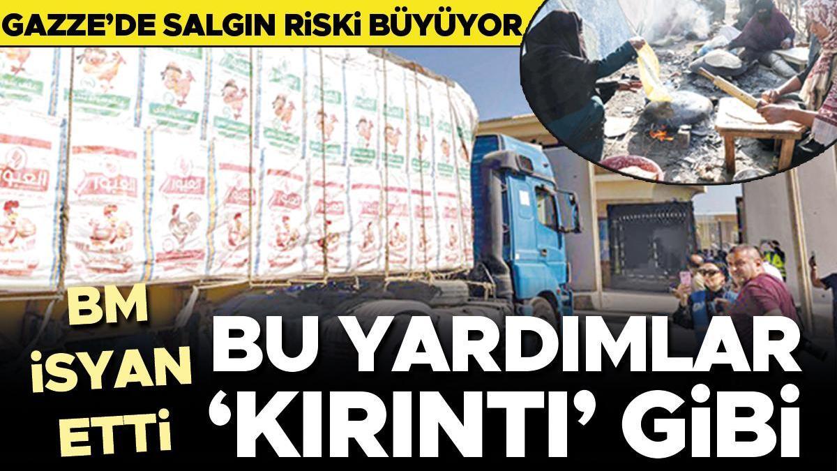 BM isyan etti: Bu yardımlar ‘kırıntı’ gibi