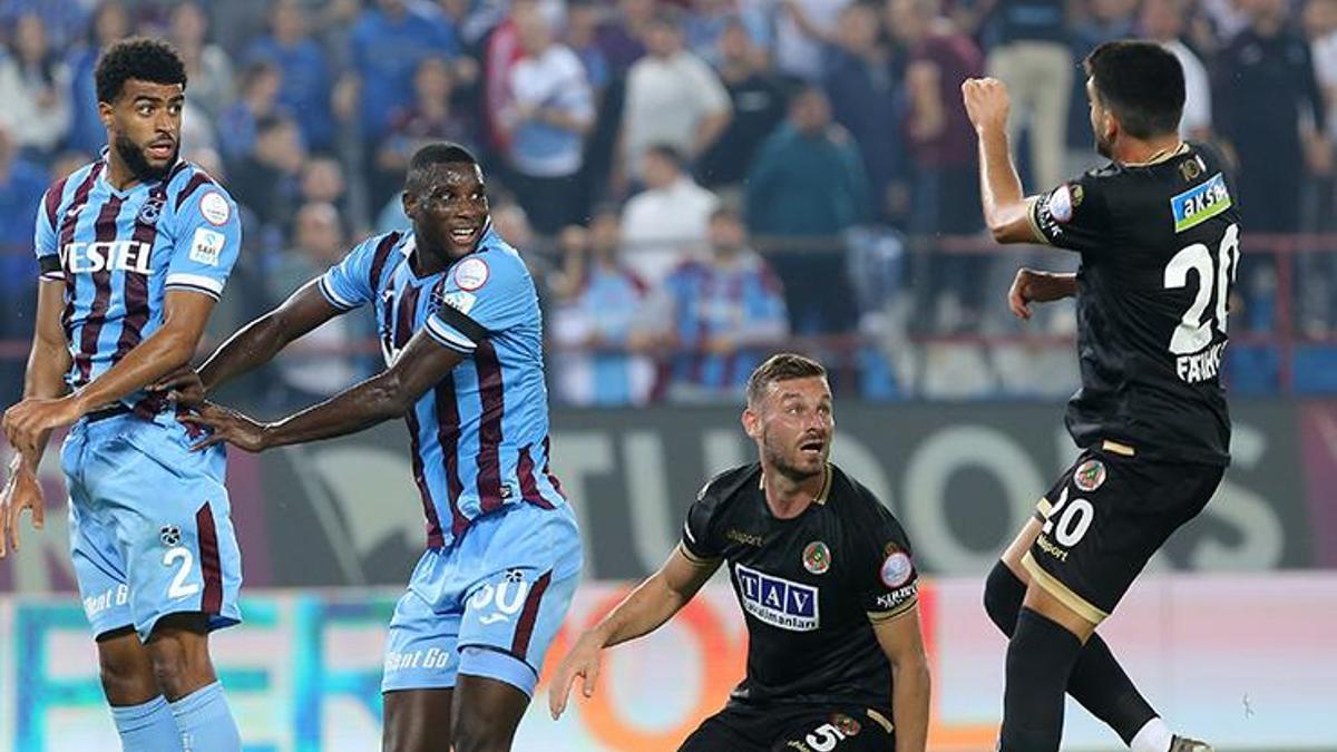 (CANLI) Trabzonspor-Alanyaspor maçı