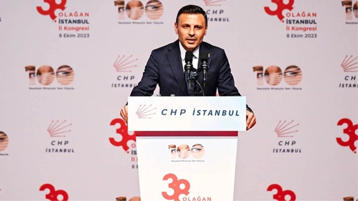 CHP'nin yeni İstanbul İl Başkanı Özgür Çelik oldu