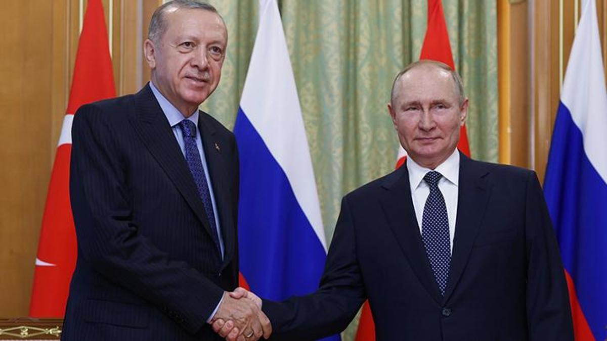 Cumhurbaşkanı Erdoğan, Putin ile görüştü