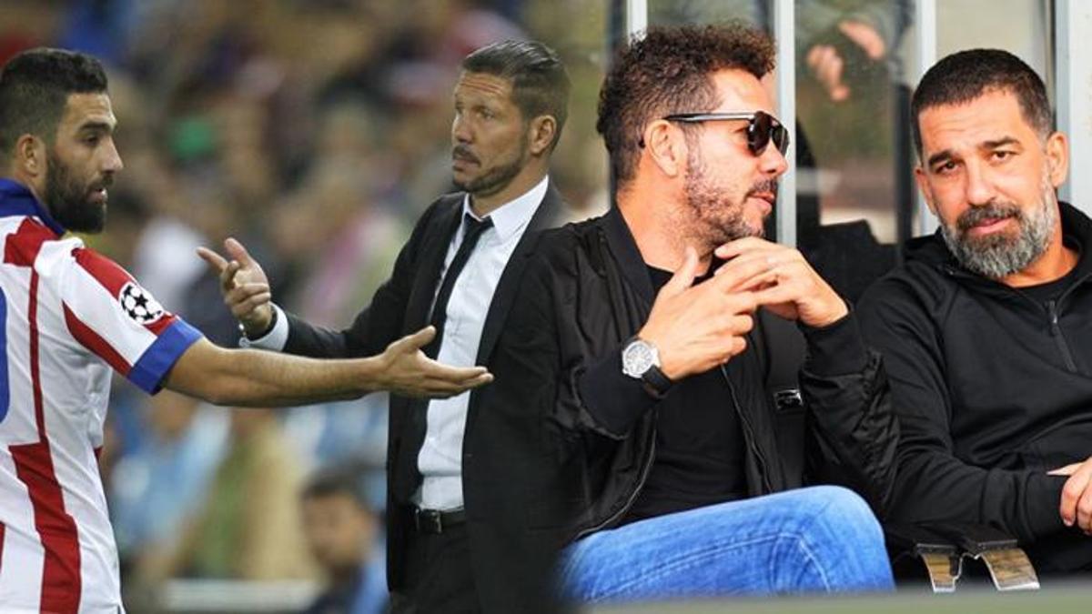 Diego Simeone ve Arda Turan yeniden buluştu! 'Seni seviyorum Mister'