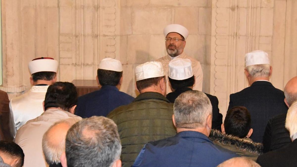 Diyanet İşleri Başkanı Ali Erbaş: Filistin büyük bir zulüm altında