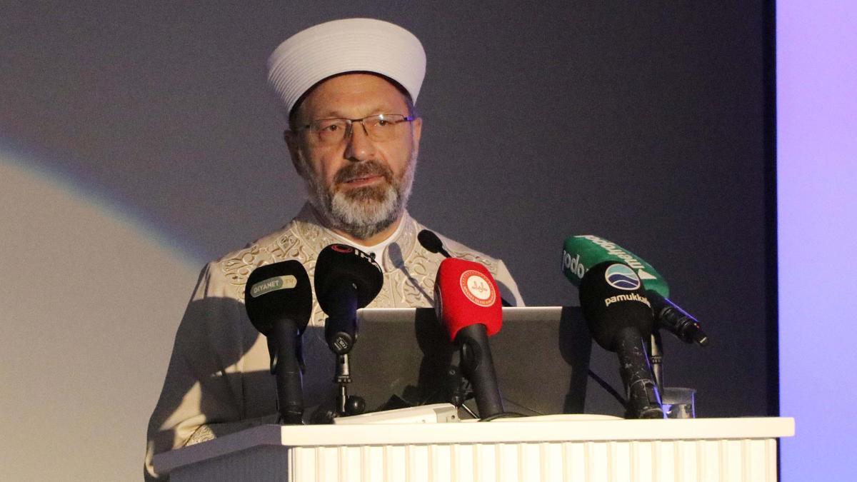 Diyanet İşleri Başkanı Erbaş: Gazze'de yaşananlar bir insanlık dramı