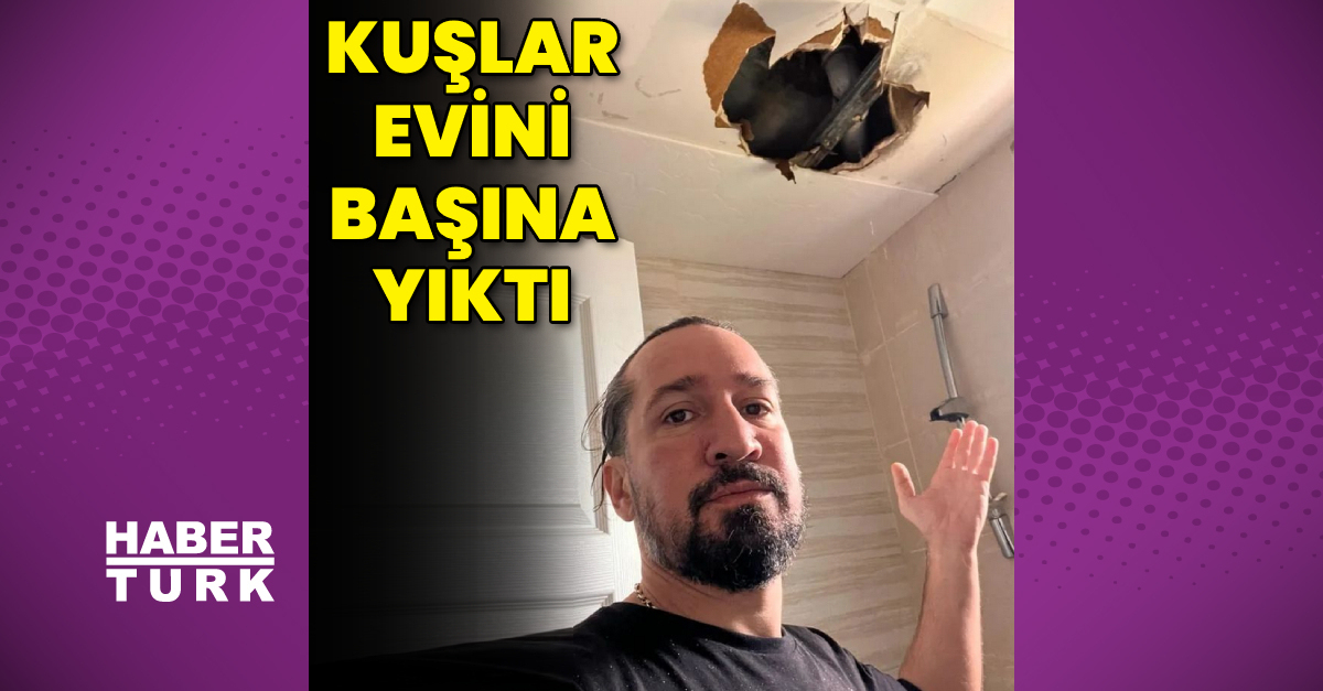 Doğukan Manço: Kuşlar evimi başıma yıktı! Evinin tavanı çöktü! - Magazin haberleri