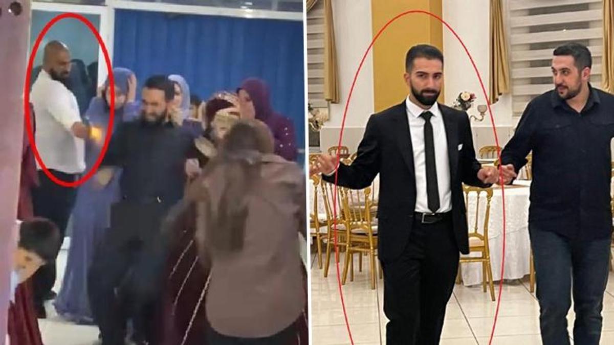 Düğünde vurulan damat 25 gün sonra dünyaevine girdi