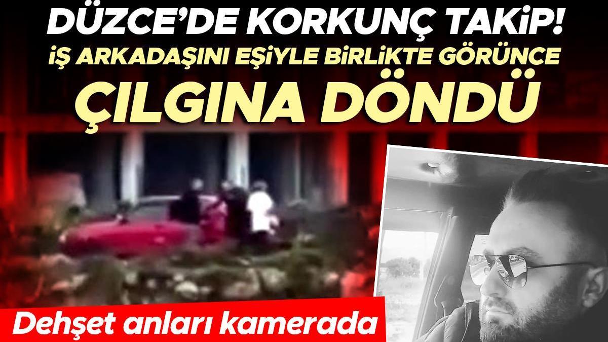 Düzce'de korkunç olay! Eşiyle otomobilde gördüğü kişiyi vahşice öldürdü