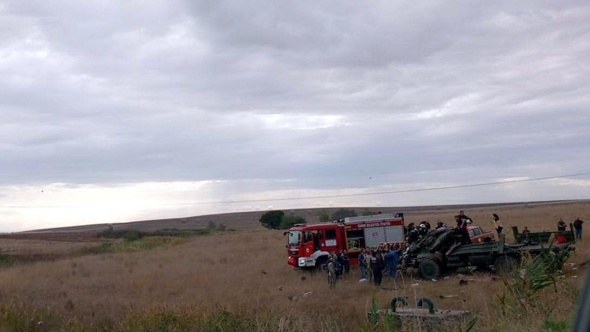 Edirne'de askeri araç devrildi... 3  kişi yaralandı