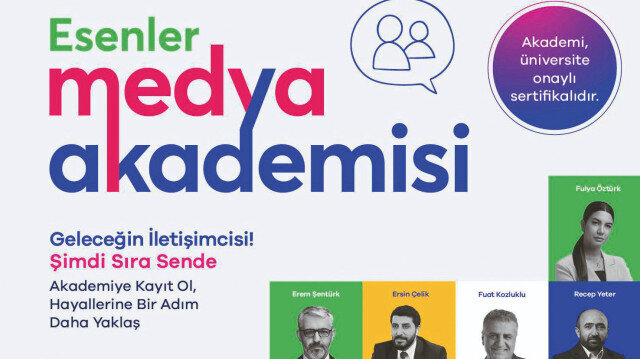 Esenler Medya Akademisi başlıyor | Kültür Sanat Haberleri