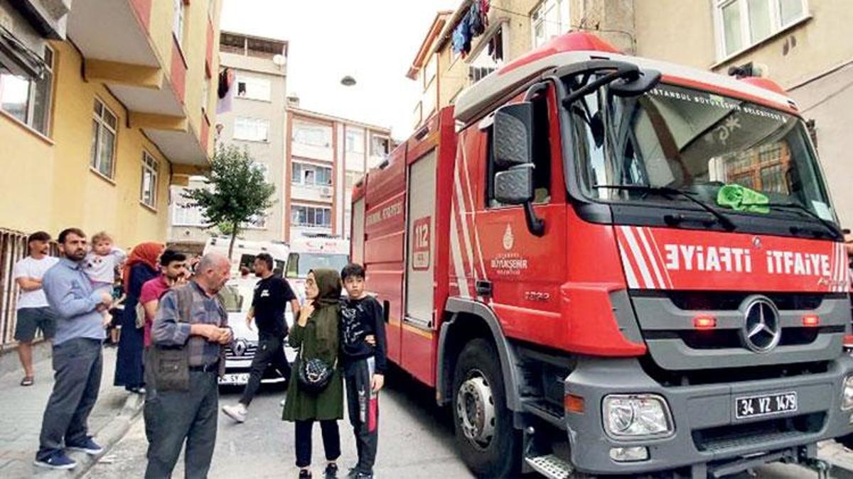 Esenler’de yangında 2 yaşında çocuk öldü