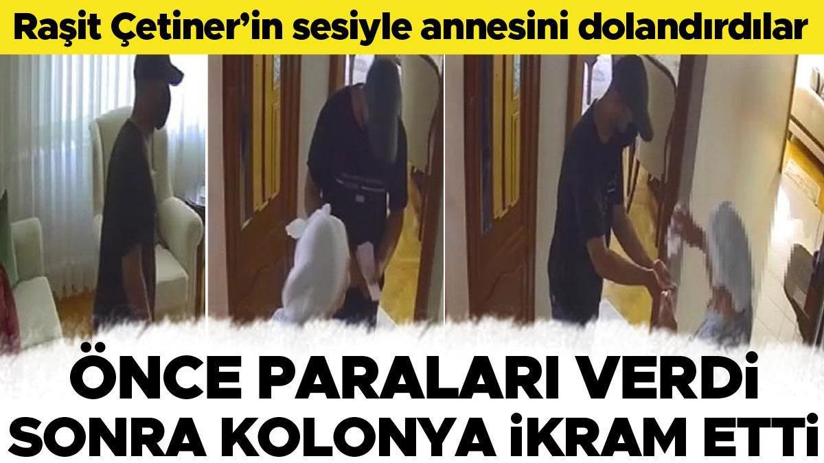 Eski futbolcu Raşit Çetiner'in sesiyle annesini dolandırdılar! Önce paraları verdi sonra kolonya ikram etti