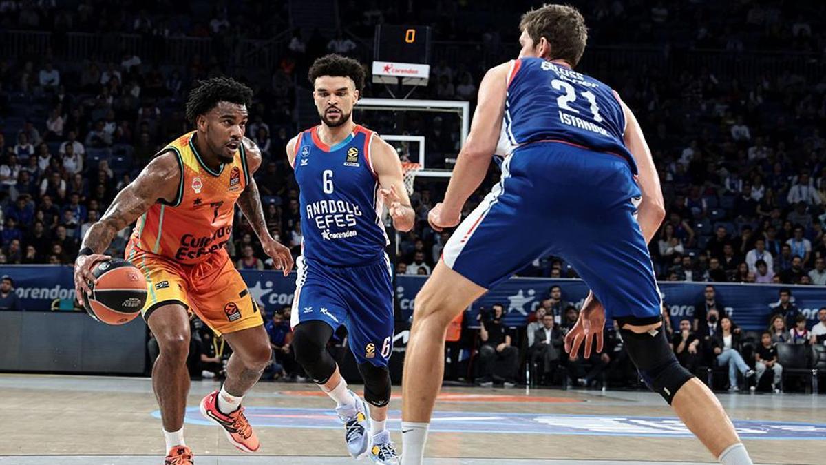 EuroLeague'de Anadolu Efes'in rakibi Valencia Basket