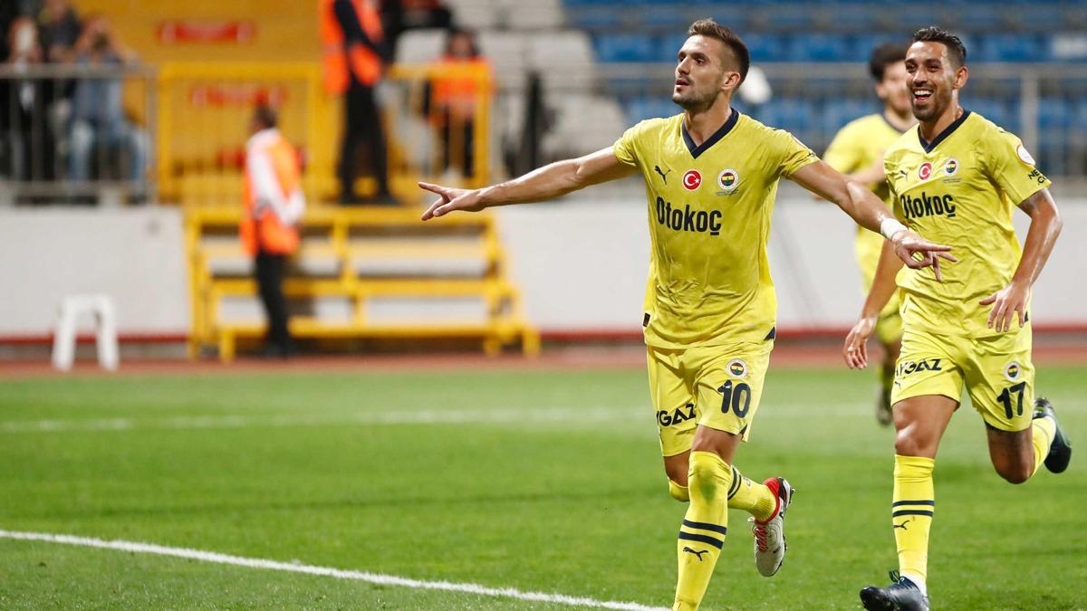 Fenerbahçe'de Dusan Tadic, gol sayısını 6'ya yükseltti