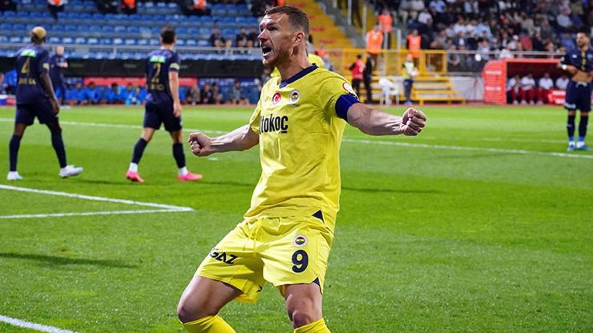 Fenerbahçe'de Edin Dzeko gollerine devam ediyor