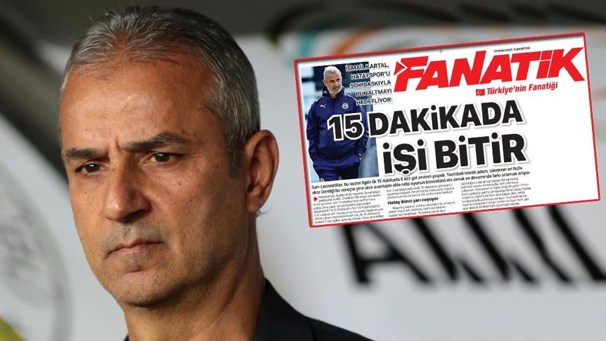 Fenerbahçe'de rekorların adamı İsmail Kartal! Tam da planladığı gibi...