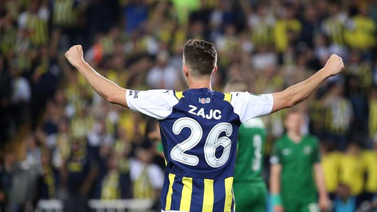 Fenerbahçe'de Zajc, etkili performansının nedenini açıkladı