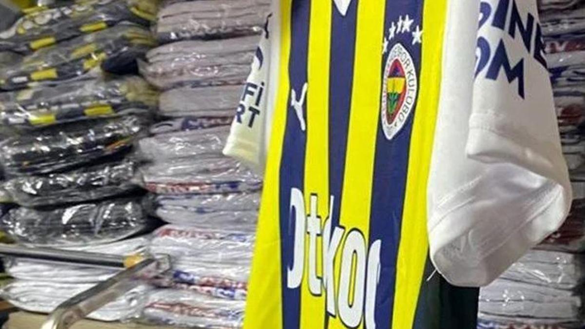 Fenerbahçe'den Lisanssız forma operasyonu!