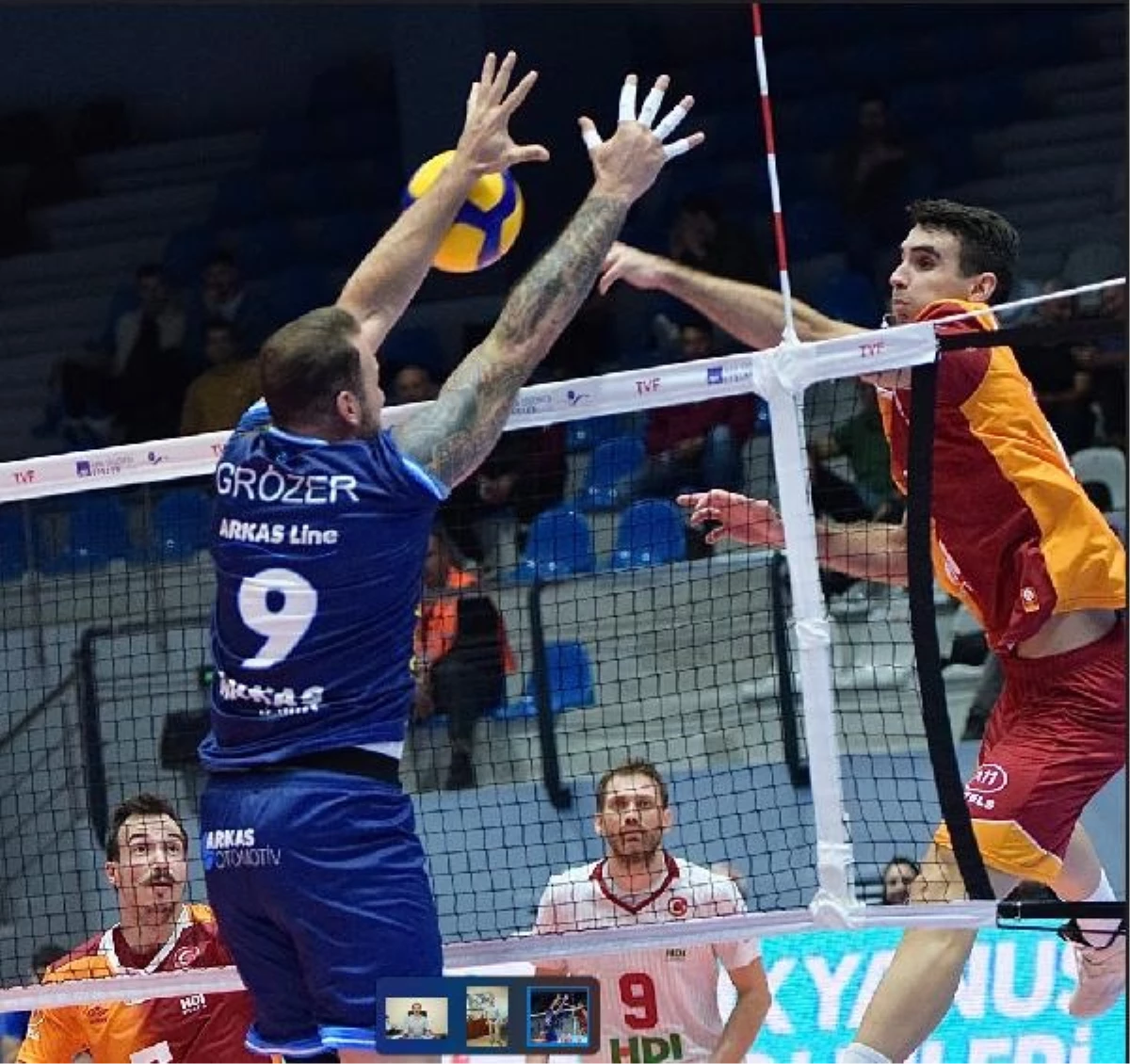 Galatasaray, Arkas Spor'u 3-2 mağlup etti