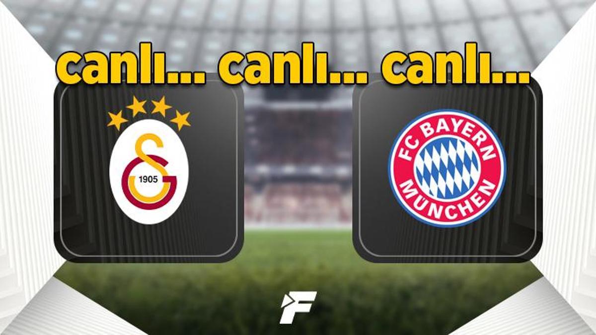 Galatasaray Bayern Münih canlı izle (GS Bayern Şampiyonlar Ligi canlı maç izle) Galatasaray Bayern Münih canlı skor ve şifresiz yayın