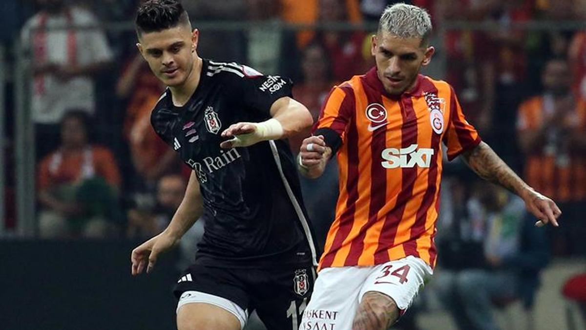 Galatasaray-Beşiktaş derbisinde Rashica'ya tepki!