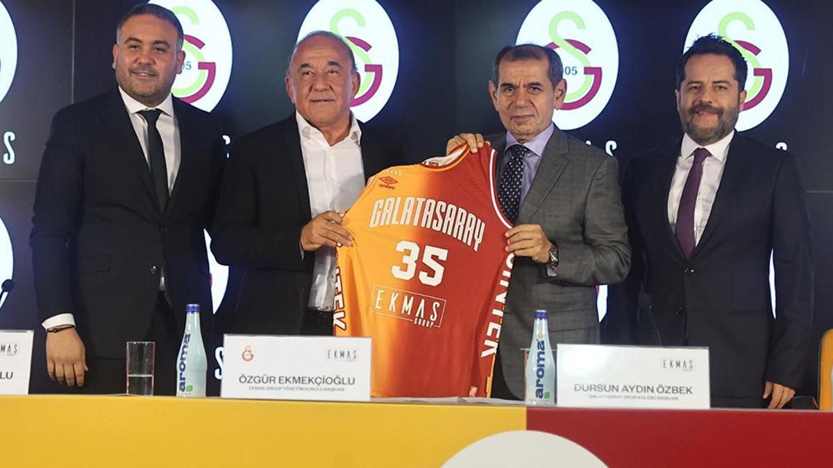 Galatasaray'ın basketboldaki yeni sponsoru Ekmas Group