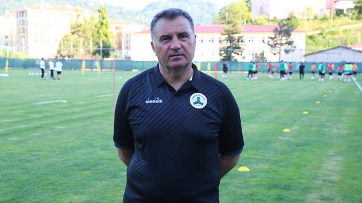 Giresunspor'da teknik adam sorunu çözüldü!