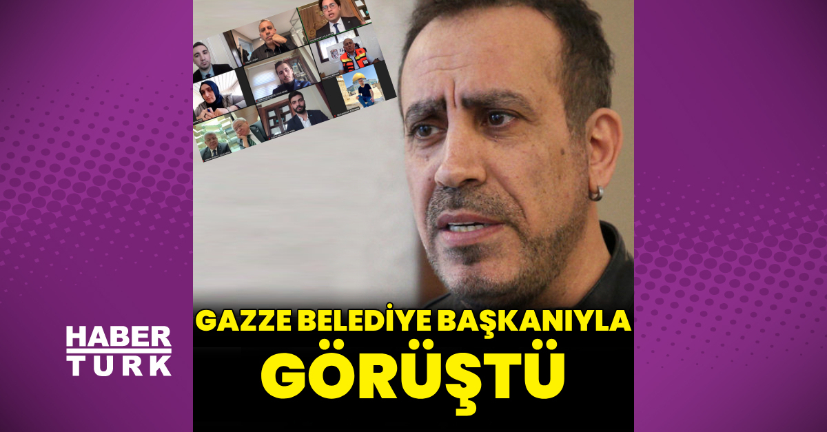 Haluk Levent, Gazze Belediye Başkanı ile görüştü - Magazin haberleri