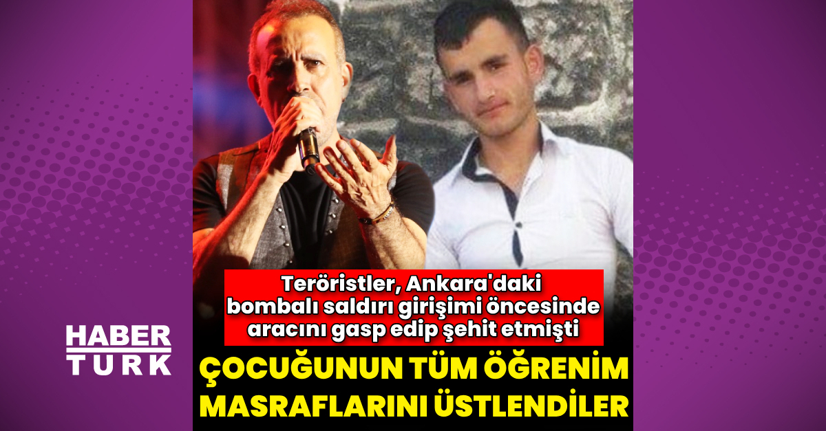 Haluk Levent, şehit Mikail Bozlağan'ın çocuğunun eğitim masraflarını üstlendi - Magazin haberleri