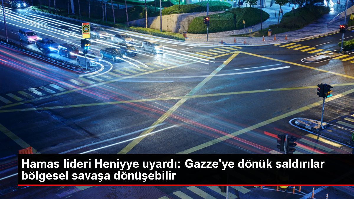 Hamas lideri İsmail Heniyye, İsrail'in Gazze'ye yönelik saldırılarının bölgesel bir savaşa dönüşebileceği uyarısında bulundu